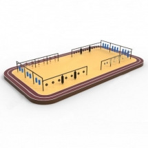 Площадка для рукопашного боя ГЕРКУЛЕС мини Площадка для рукопашного боя ГЕРКУЛЕС мини