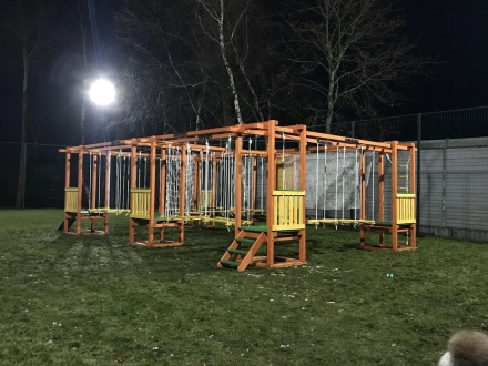 Детский веревочный парк 9 этапов (без страховки), фото 7