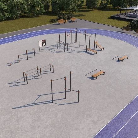 Спортивная площадка СП-4, фото 3