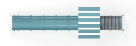Зимняя горка Савушка Зима 5 (скат 5м) (Серый Индиго), фото 5