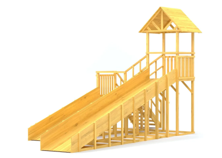 Зимняя горка Савушка Зима Wood 7/2, фото 2