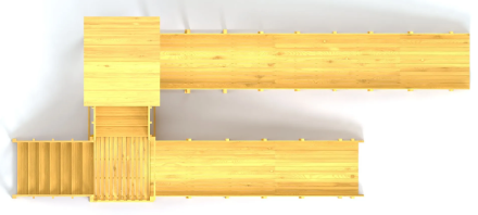 Зимняя горка Савушка Зима Wood 7/2, фото 5