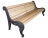 Парковая скамейка Астра, Лиственница 1,8 м