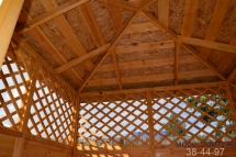 Беседка из дерева №5 - 3х3м