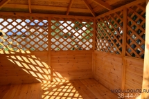 Беседка из дерева №5 - 3х3м