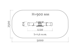 Качели-балансир Избушка 04110.21 для детской площадки, фото 3 Качели-балансир Избушка 04110.21 для детской площадки, фото 3