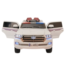 Электромобиль Land Cruiser Police YBH 4651 4WD белый