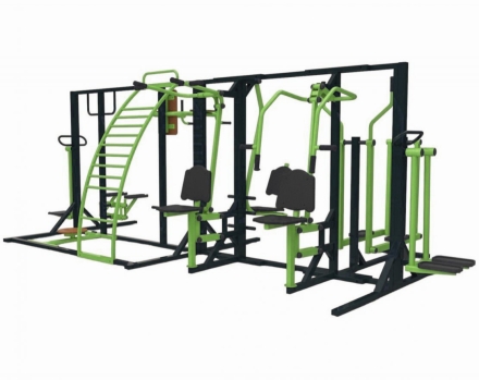 Комплекс с уличными тренажерами TORUDA , фото 1