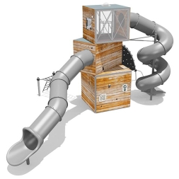 Игровой комплекс Эко Кубус VST 4503/1 для детской площадки, фото 2 Игровой комплекс Эко Кубус VST 4503/1 для детской площадки, фото 2