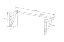 Турник настенный Workout (вынос перекладины от стены - 40, 60, 80 см )
