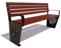 Скамейка садовая Индия, сосна 3,0 м Скамейка садовая Индия, сосна 3,0 м