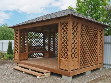 Прямоугольная беседка ОРХИДЕЯ, фото 1