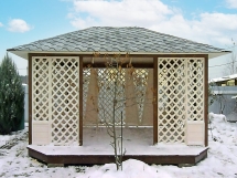 Прямоугольная беседка ОРХИДЕЯ Прямоугольная беседка ОРХИДЕЯ