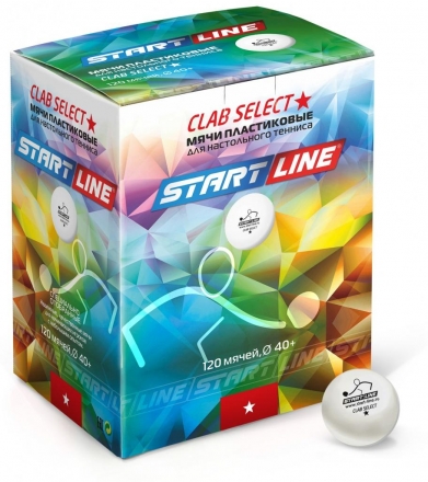 Мячи Start line Club Select 1* (120 мячей в упаковке), фото 1