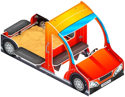 Песочница Грузовичок ИО 5.03.03-10, фото 2