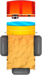 Песочница Грузовичок ИО 5.03.03-10, фото 5