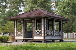 Квадратная беседка Коби, фото 3