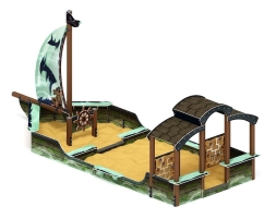 Песочный дворик Морская Яхта (Летучий Голландец) - ИО 6.03.01-04, фото 3