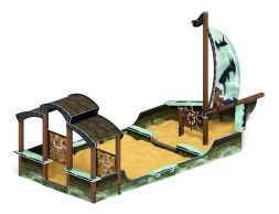 Песочный дворик Морская Яхта (Летучий Голландец) - ИО 6.03.01-04, фото 2