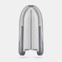 Gladiator RIB 380 AL Светло-темносерый моторная лодка ПВХ Жесткое дно (морской алюминий), киль