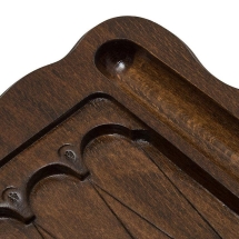 Нарды резные "Орел 2" с ручкой 60, Haleyan Нарды резные "Орел 2" с ручкой 60, Haleyan