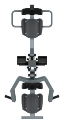 Жим ногами + жим от груди (серый) - Уличный тренажер - СТ 037-13, фото 5