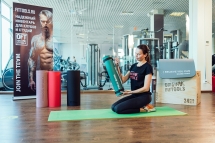 Мат для аэробики 6 мм зеленый Мат для аэробики 6 мм зеленый