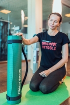 Мат для аэробики 6 мм зеленый Мат для аэробики 6 мм зеленый