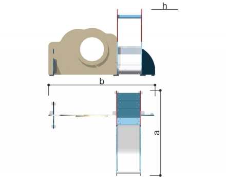 Детский игровой комплекс Туннель Romana 115.51.00, фото 6