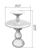 Фонтанчик садовый Аркадиан (бронза)