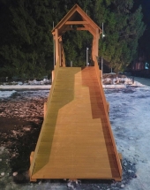 Зимняя горка Snow Fox Start с крышей (скат 4 м) Зимняя горка Snow Fox Start с крышей (скат 4 м)