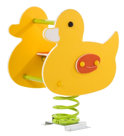 Качалка на пружине Royal Утка для детской площадки - Плоское крепление, фото 1