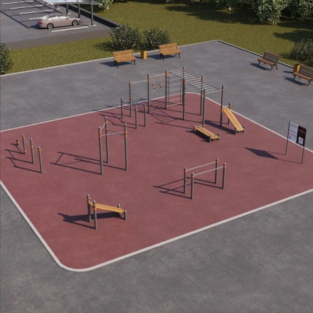 Спортивная площадка СП-5, фото 1