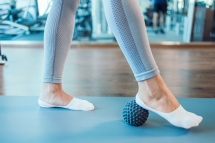 Мяч массажный 9 см серый Мяч массажный 9 см серый