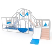 Детский игровой лабиринт &quot;Око&quot; 22 м² (9,3x2,4x4 м)