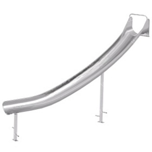 Горка металлическая с левым поворотом высотой 2350 мм и длиной 5300 мм, фото 1