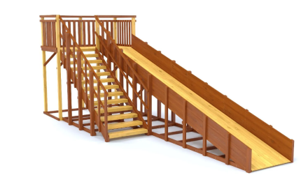 Зимняя горка Савушка Зима 6, фото 1