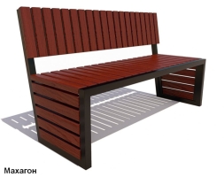 Скамейка парковая Аллея, Лиственница 2 м, фото 3