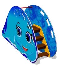 Детская горка Китенок Г014 H=650 для игровых площадок Детская горка Китенок Г014 H=650 для игровых площадок