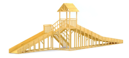 Зимняя горка Савушка Зима Wood 9, фото 4