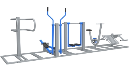 Комплекс с тренажерами YTR3K, фото 3