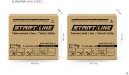 Теннисный стол Champion HIGH SPEED Black, фото 5