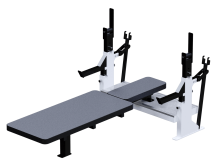 Скамья для жима лежа паралимпийская INVAR600