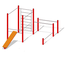 Площадка для воркаута W-3.7 