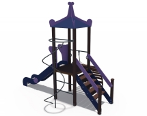 Детский игровой комплекс Лагуна Н-1200 ДИО 07040