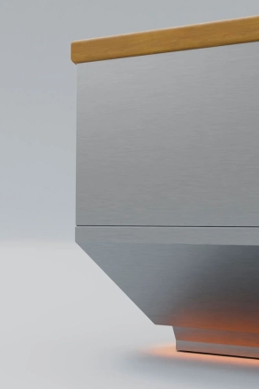 Сибирская купель с боковой печью, фото 6