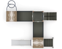 Детская игровая площадка Городок (Алтай) горка Н 1200 ДИК 2.01.3.03-04, фото 4