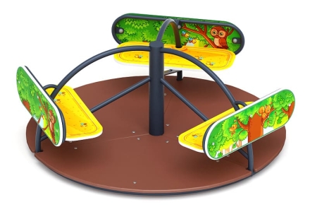 Карусель Солнышко (Полянка) - ИО 30.01.03-15.И1, фото 4