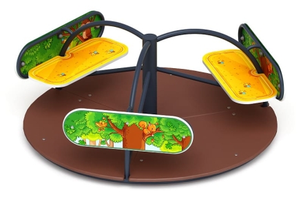 Карусель Солнышко (Полянка) - ИО 30.01.03-15.И1, фото 2