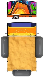 Песочница Грузовичек (маскарад) ИО 5.03.03-11, фото 5